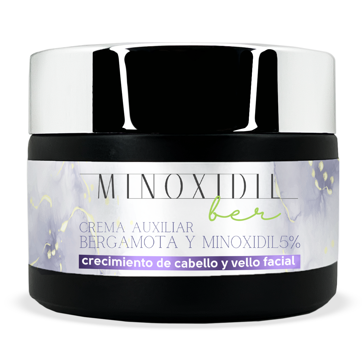 Crema Auxiliar Minoxidil 5 Y Bergamota 60g Minoxidilber